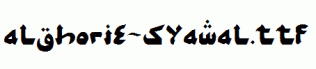 alghorie-syawal.ttf
