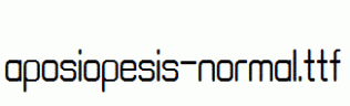 aposiopesis-normal.ttf