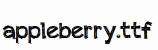 appleberry.ttf