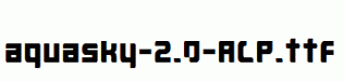 aquasky-2.0-ALP.ttf