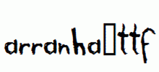 arranha.ttf