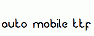 auto-mobile.ttf