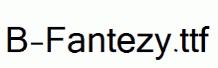 B-Fantezy.ttf