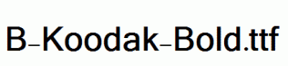 B-Koodak-Bold.ttf