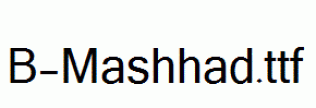 B-Mashhad.ttf