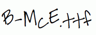 B-McE.ttf