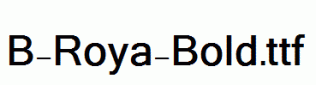 B-Roya-Bold.ttf