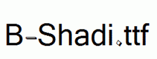 B-Shadi.ttf