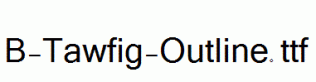 B-Tawfig-Outline.ttf