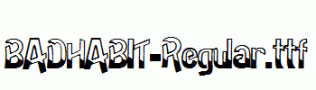 BADHABIT-Regular.ttf