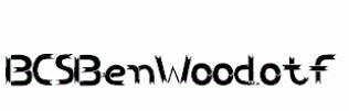 BCSBenWood.otf
