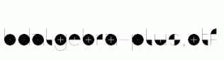 BDAlgebra-Plus.otf