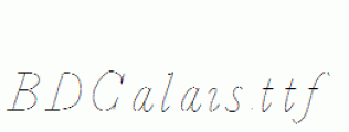 BDCalais.ttf