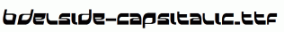 BDElside-capsitalic.ttf