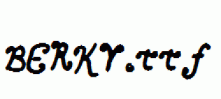 BERKY.ttf