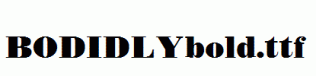 BODIDLYbold.ttf