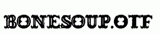 BONESOUP.otf