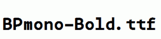BPmono-Bold.ttf