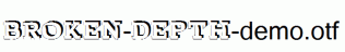 BROKEN-DEPTH-demo.otf