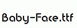 Baby-Face.ttf