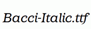 Bacci-Italic.ttf