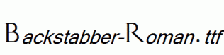 Backstabber-Roman.ttf