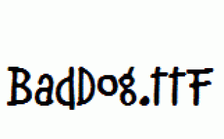 BadDog.ttf