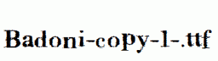 Badoni-copy-1-.ttf