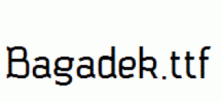 Bagadek.ttf