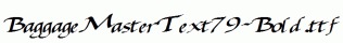 BaggageMasterText79-Bold.ttf
