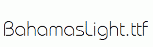 BahamasLight.ttf