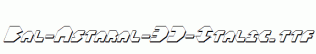 Bal-Astaral-3D-Italic.ttf
