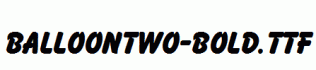 BalloonTwo-Bold.ttf