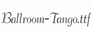 Ballroom-Tango.ttf