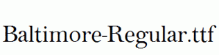 Baltimore-Regular.ttf