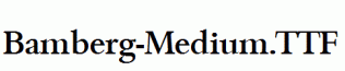 Bamberg-Medium.ttf