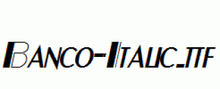 Banco-Italic.ttf