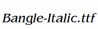 Bangle-Italic.ttf