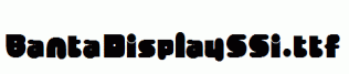BantaDisplaySSi.ttf
