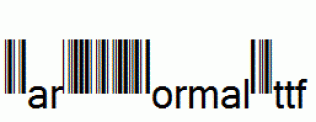Bar-1-Normal.ttf