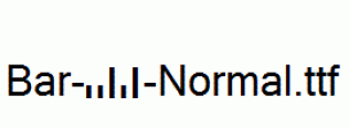 Bar-2-Normal.ttf