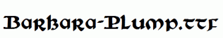 Barbara-Plump.ttf
