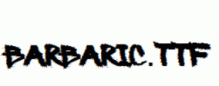 Barbaric.ttf