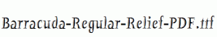 Barracuda-Regular-Relief-PDF.ttf