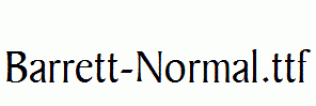 Barrett-Normal.ttf