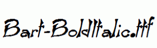 Bart-BoldItalic.ttf