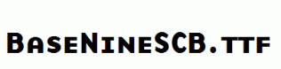 BaseNineSCB.ttf