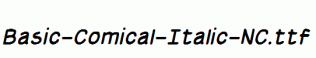 Basic-Comical-Italic-NC.ttf