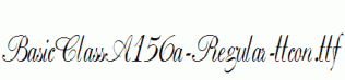 BasicClassA156a-Regular-ttcon.ttf