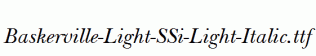 Baskerville-Light-SSi-Light-Italic.ttf